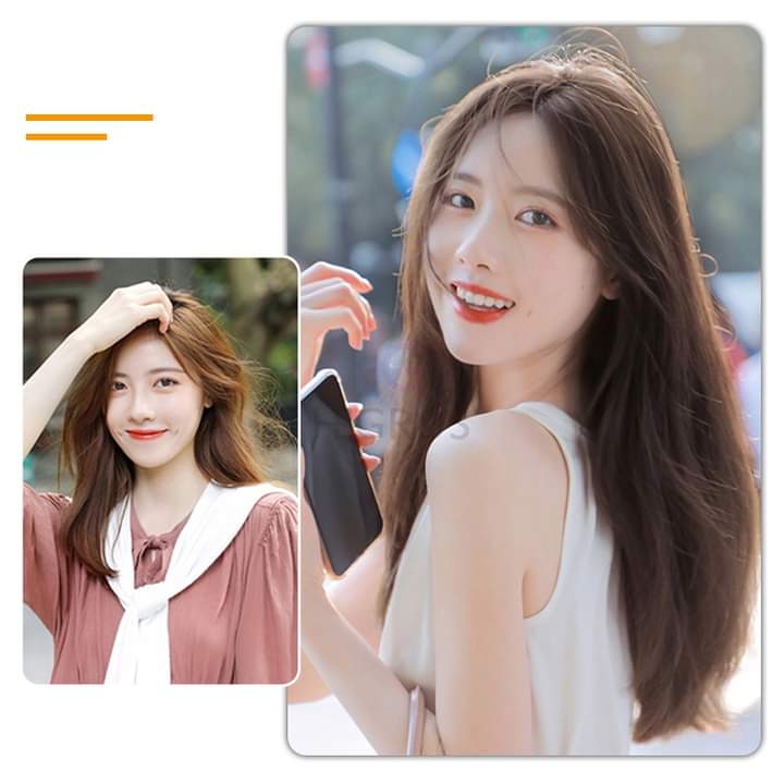 HEGRUS 60CM Natural Straight Hair Heat_img_3