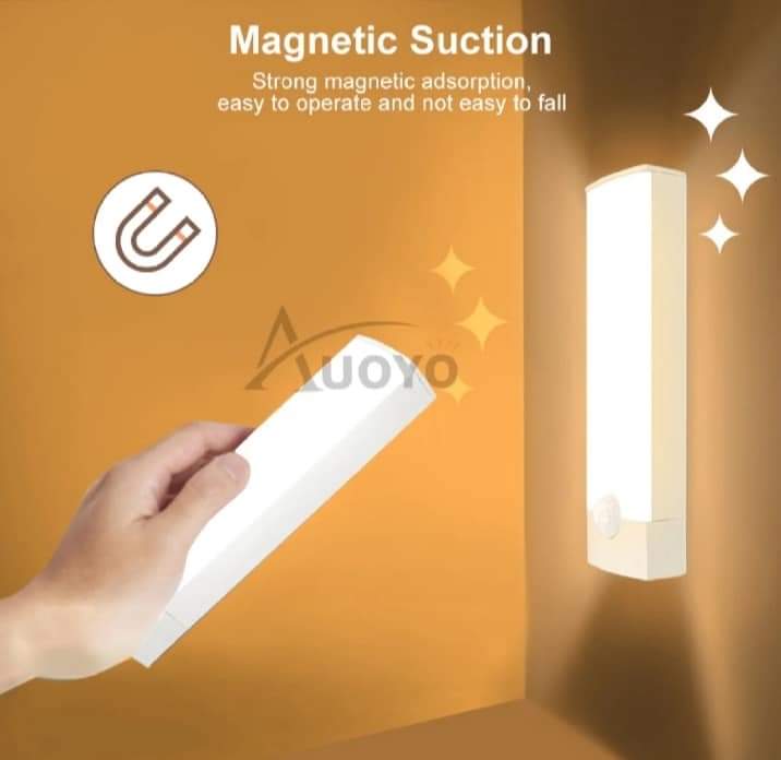 🔥Auoyo LED Body Motion Sensor Induction Long Strip Night Lamp_img_3