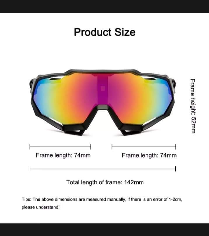LouLouisWill Men Polarised Cycling Sports Sunglasses_img_1