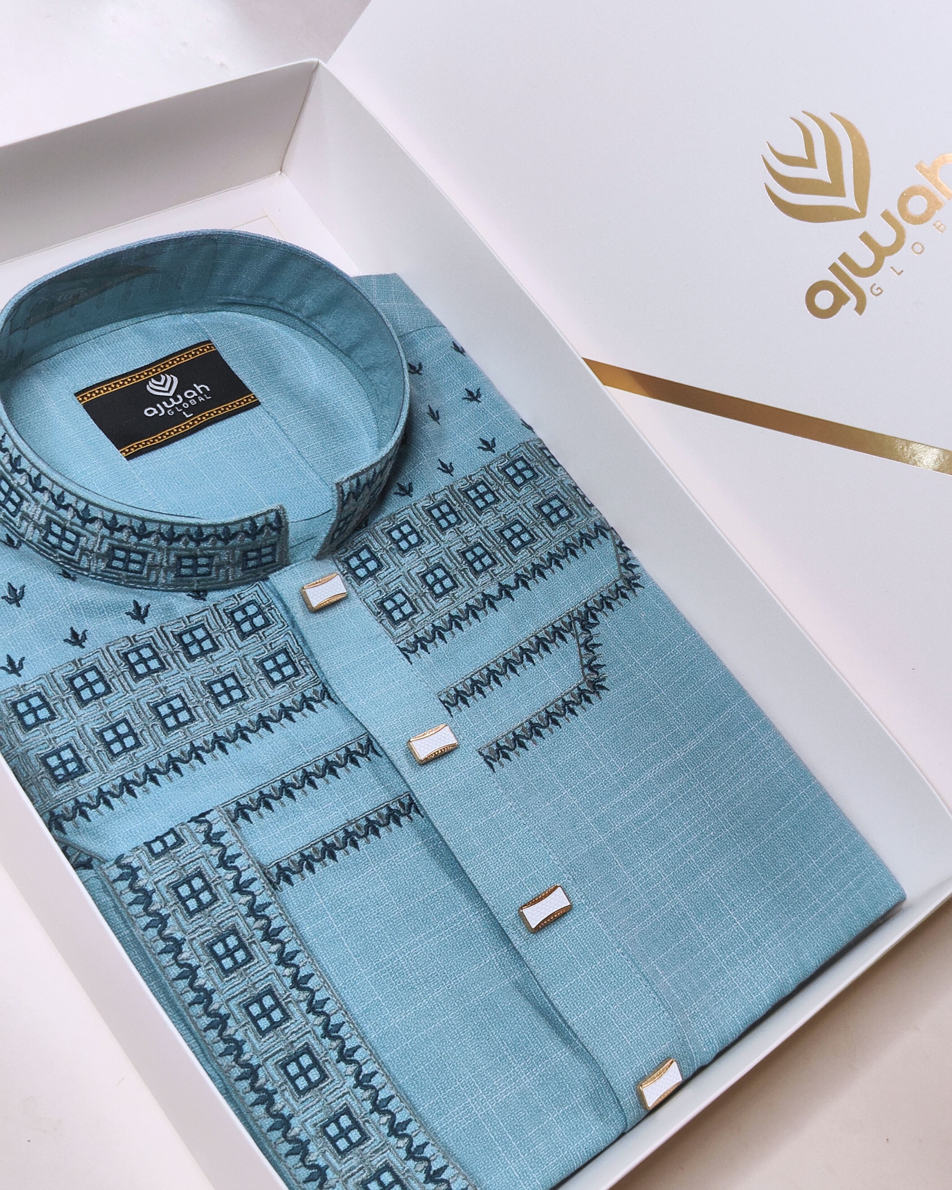 Classic Sky Threadwork Panjabi_img_0