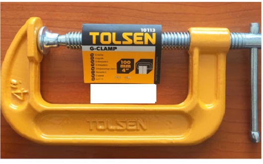 TOLSEN G Clamp (3" | 4" | 6" | 8") Powder Coated Bar, Heavy Duty_img_6