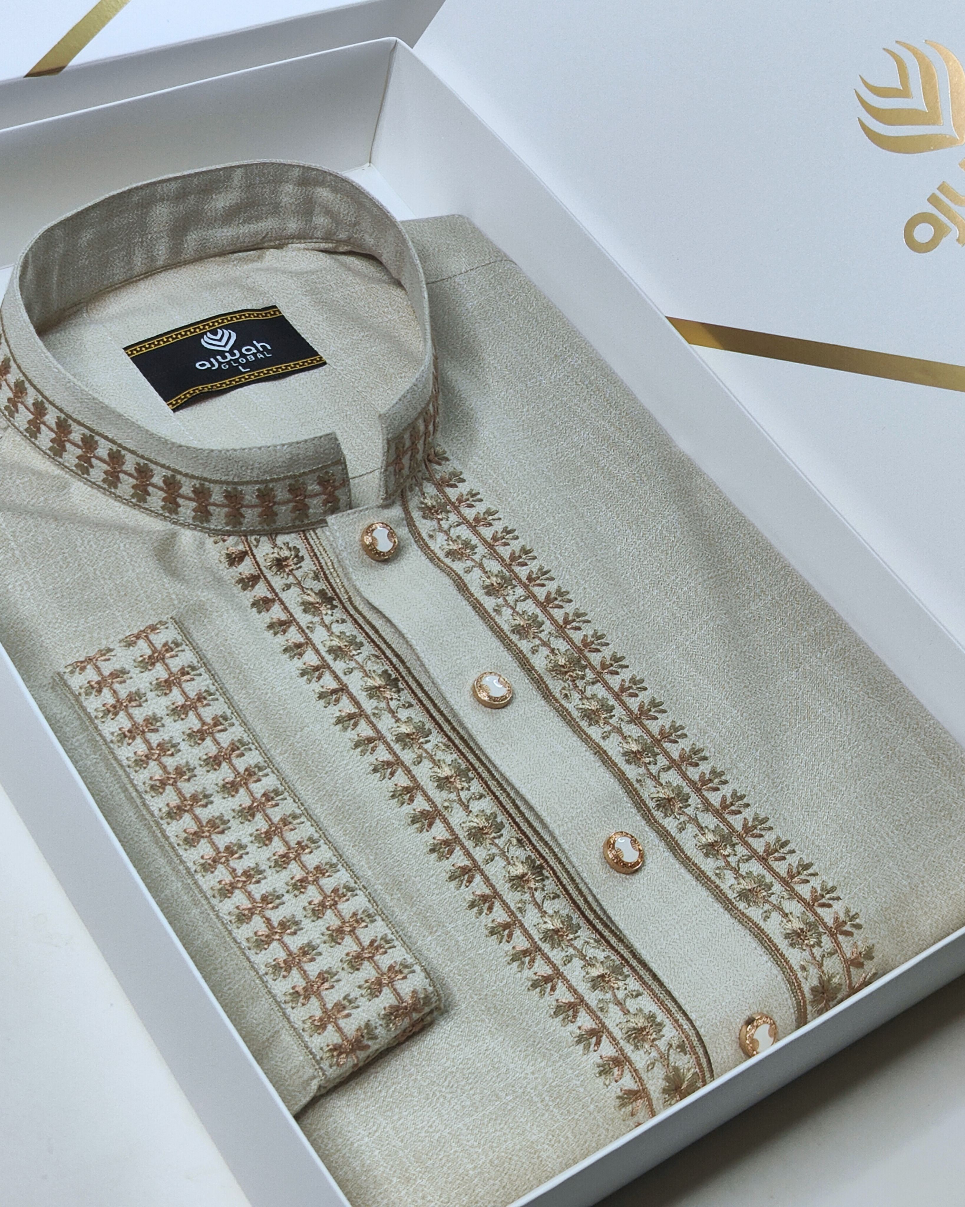 Regal Breeze Embroidery Panjabi -A3C101