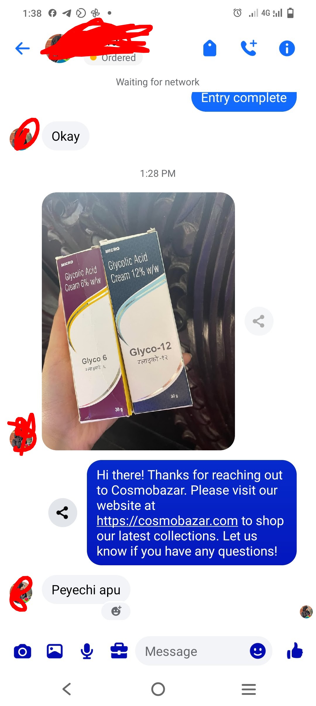 Customer review