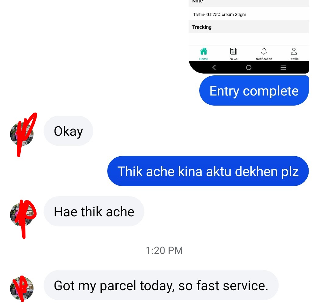 Customer review
