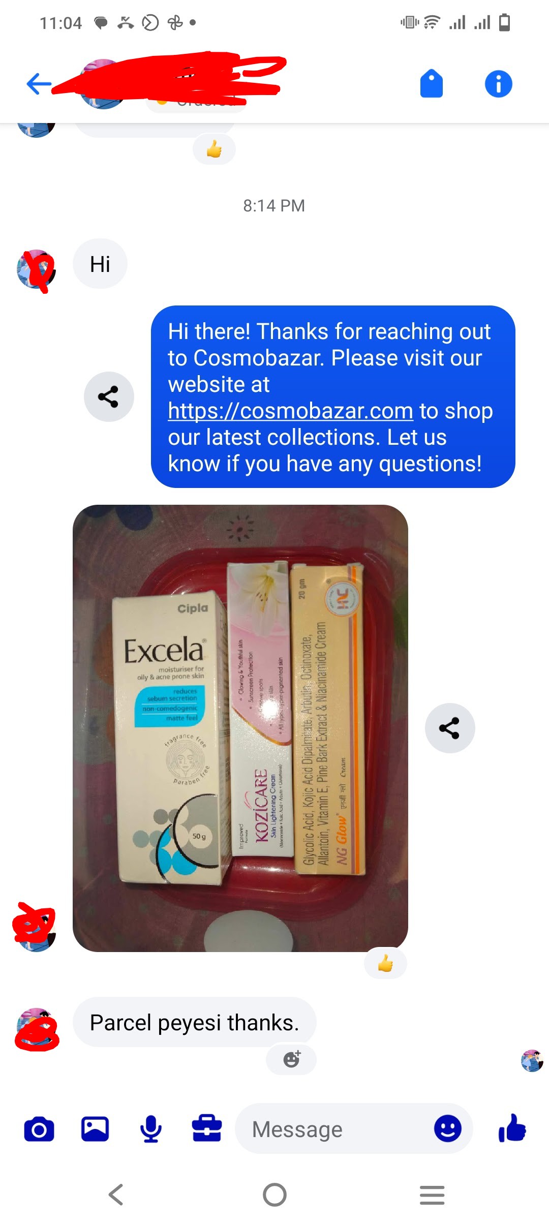 Customer review