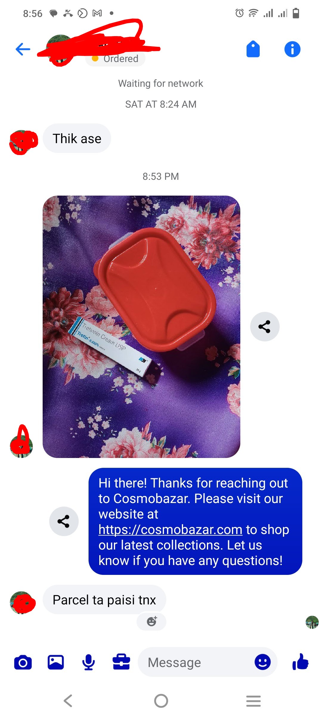 Customer review