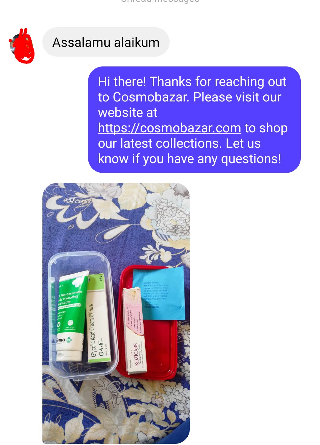 Customer review