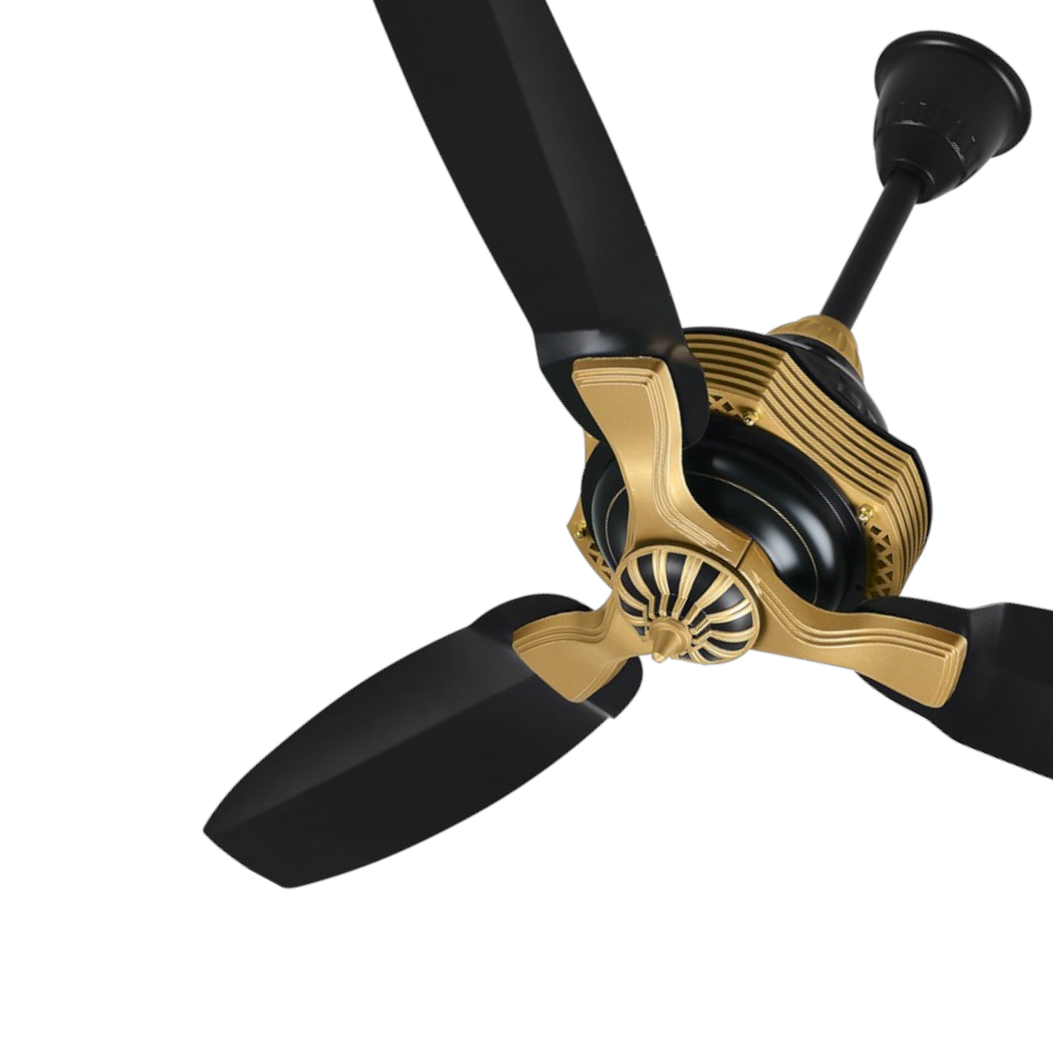 Pakhtun Khalifa - 52 inch BLDC Inverter Remote Control Ceiling Fan (Black Gold) | PK-102_img_1