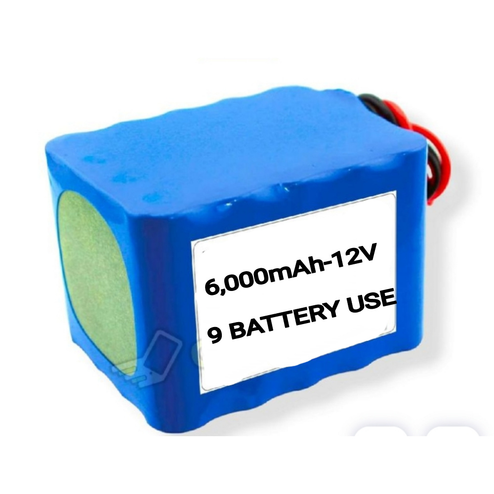 3S 6000mAh 18650 Lithium-Ion Battery Pack with 25A BMS