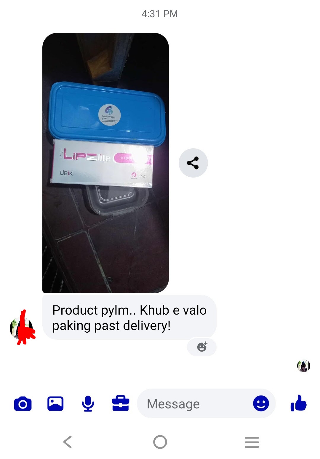 Customer review