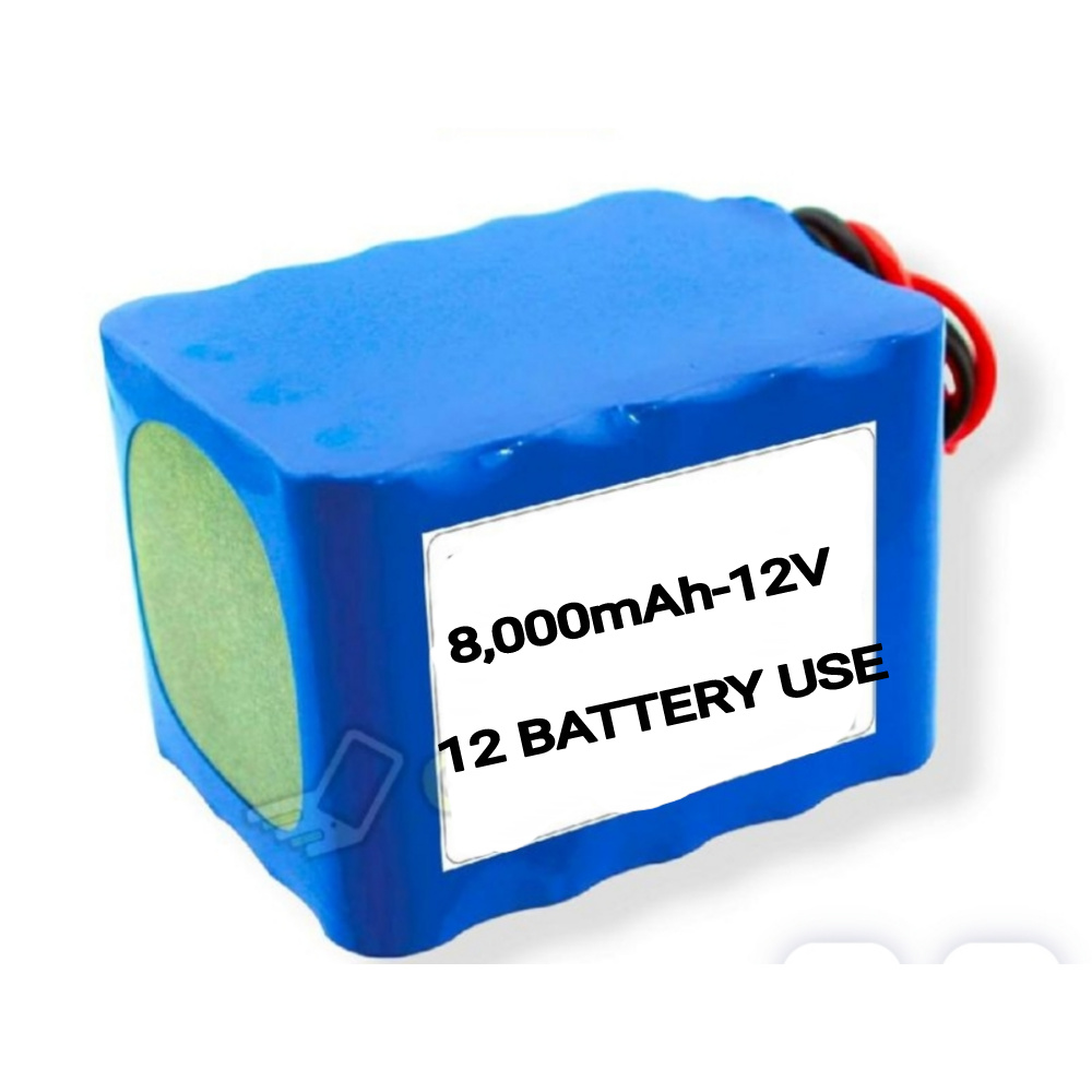 3S 8000mAh 18650 Lithium-Ion Battery Pack with 25A BMS