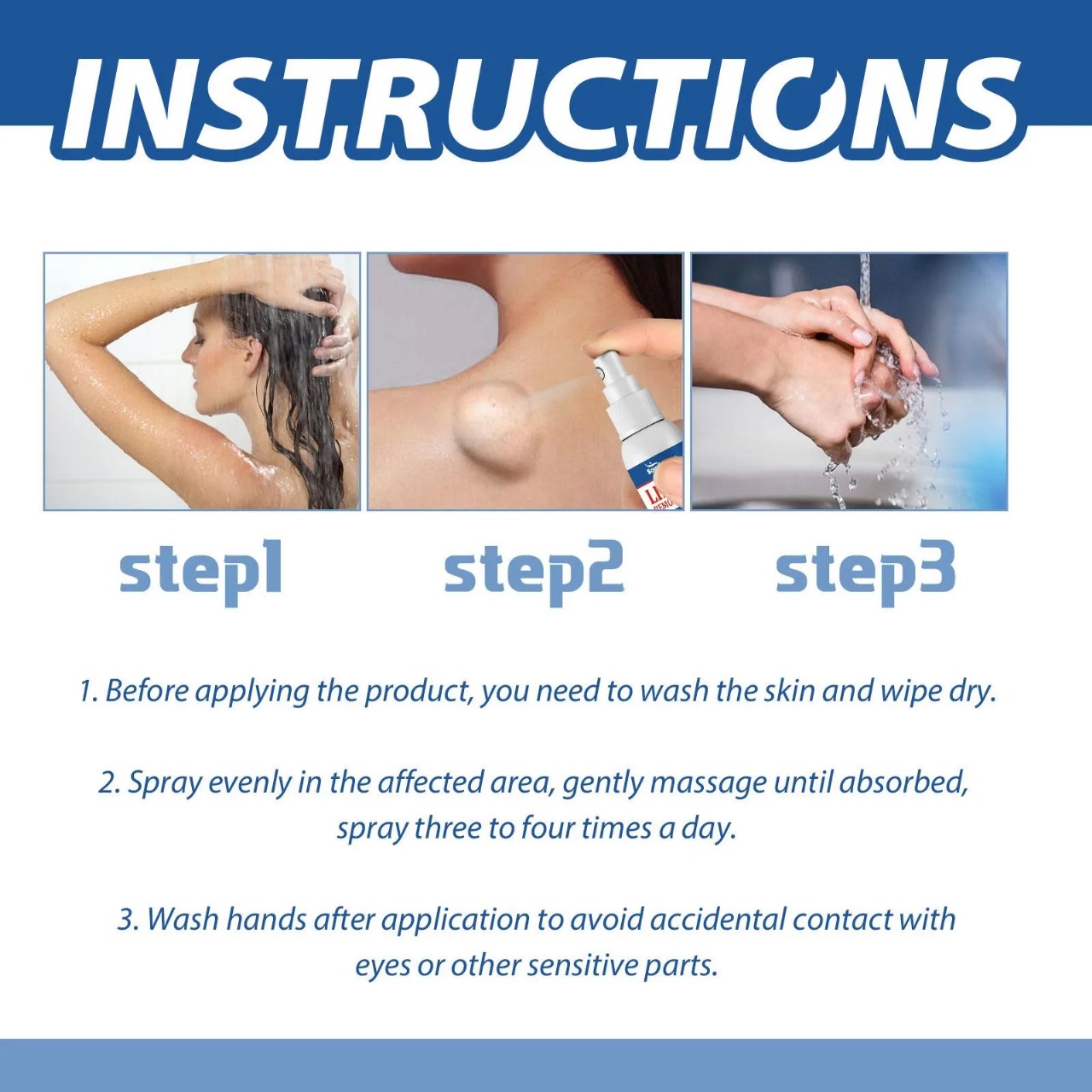 South Moon - Lipoma Remover Spray Relief Lipolysis Fat Lump With Lipoma Spray 50 ml_img_6