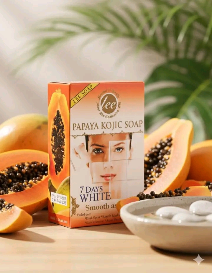 LEE Papaya Kojic Soap - 7 Days White!