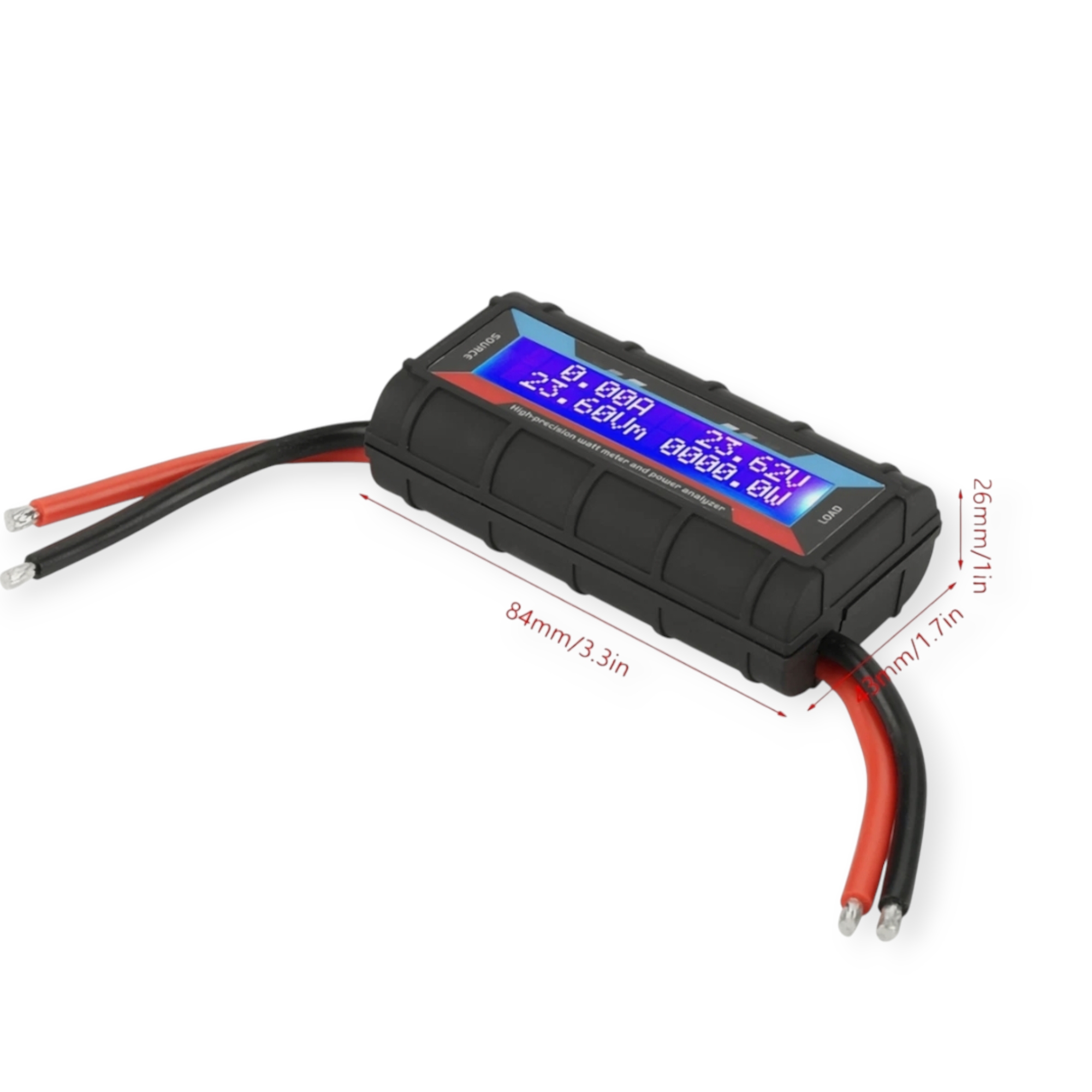 200A High-Precision LED Watt Meter | Voltage & Current Power Analyzer | DC 0-100V_img_1