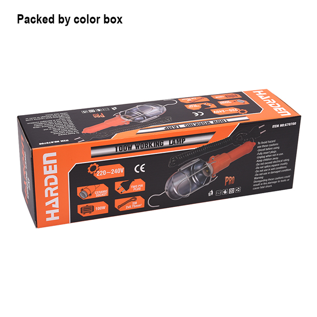 HARDEN 670700 Working Lamp, 100W, Portable Work Light Lamp With Hook; Model: 670700_img_5