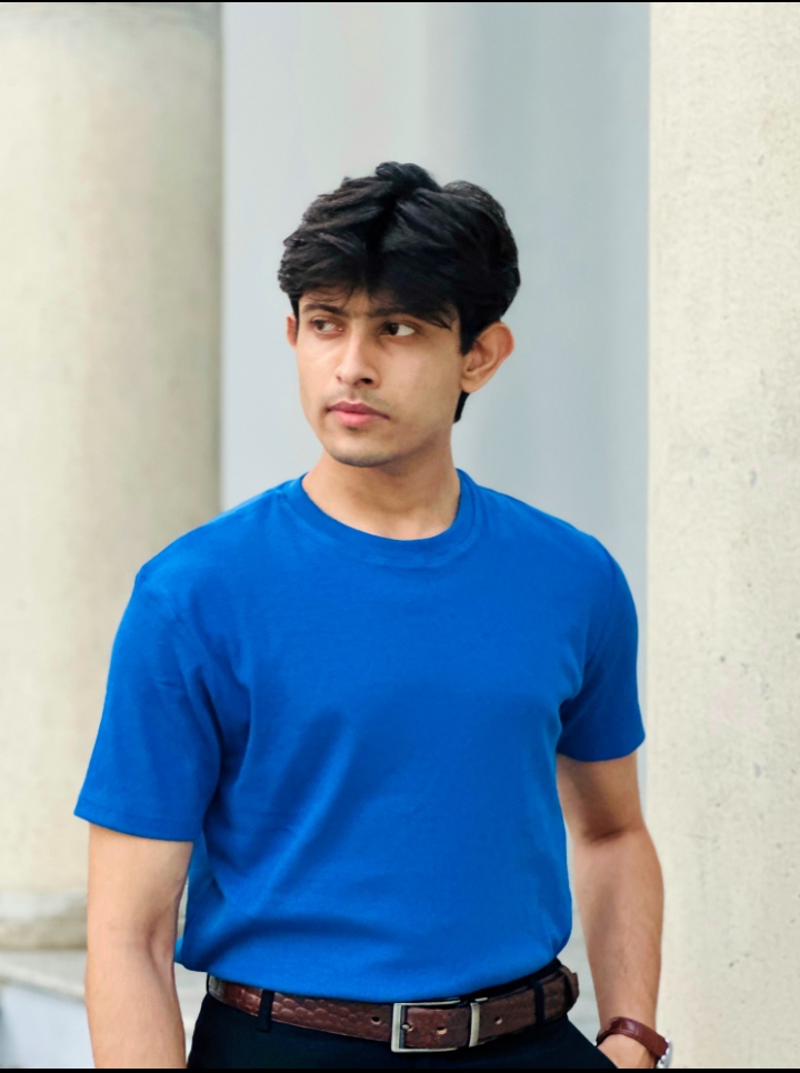 2 pice Combo -10-2x2 Ribbed Cotton-Viscose Solid Crew Tee_img_1