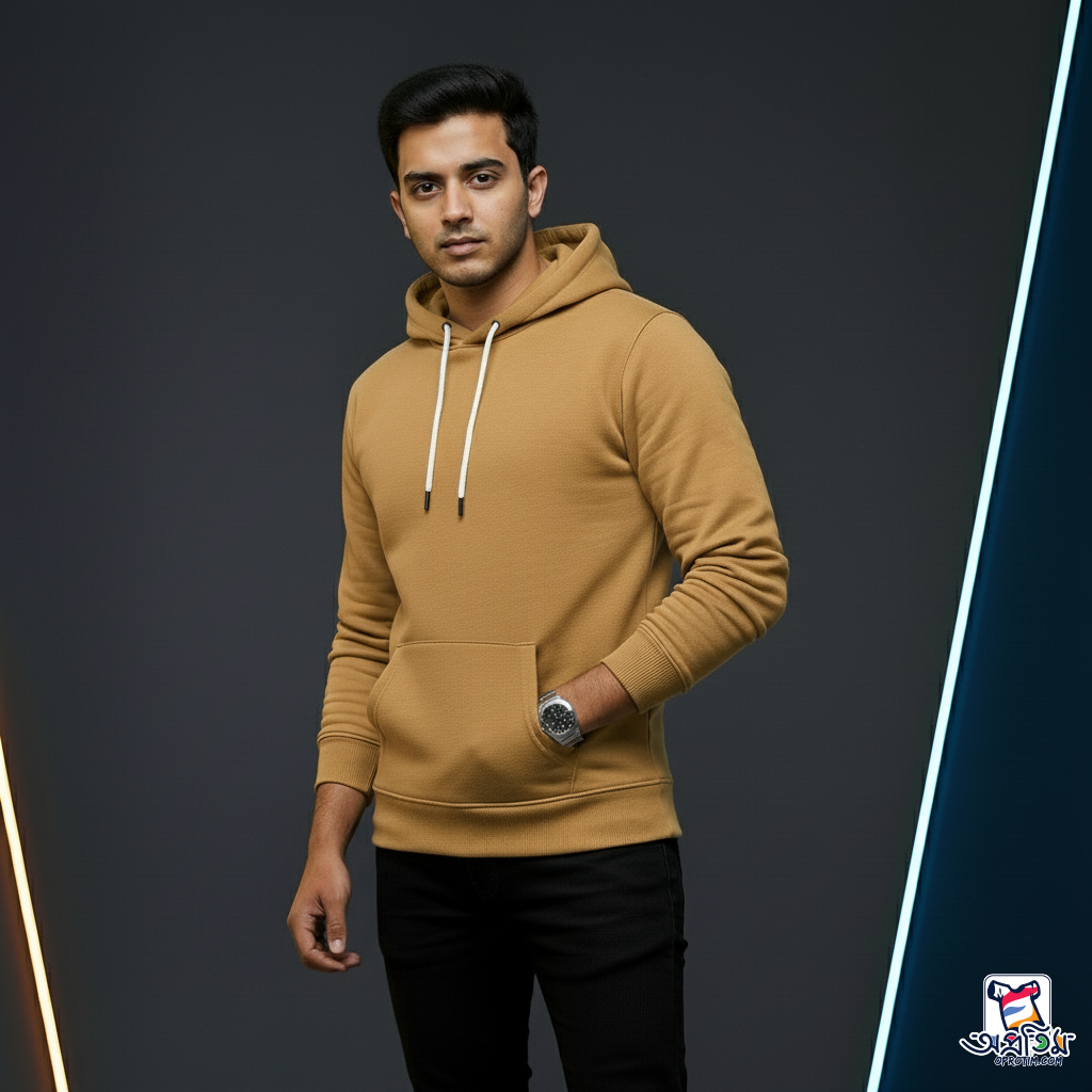 Exclusive Brown/Coffee Color Hoodie - Image 3