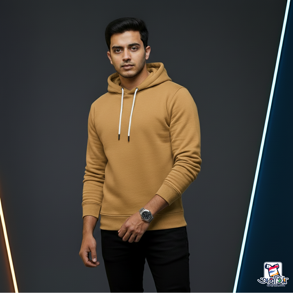 Exclusive Brown/Coffee Color Hoodie - Image 5