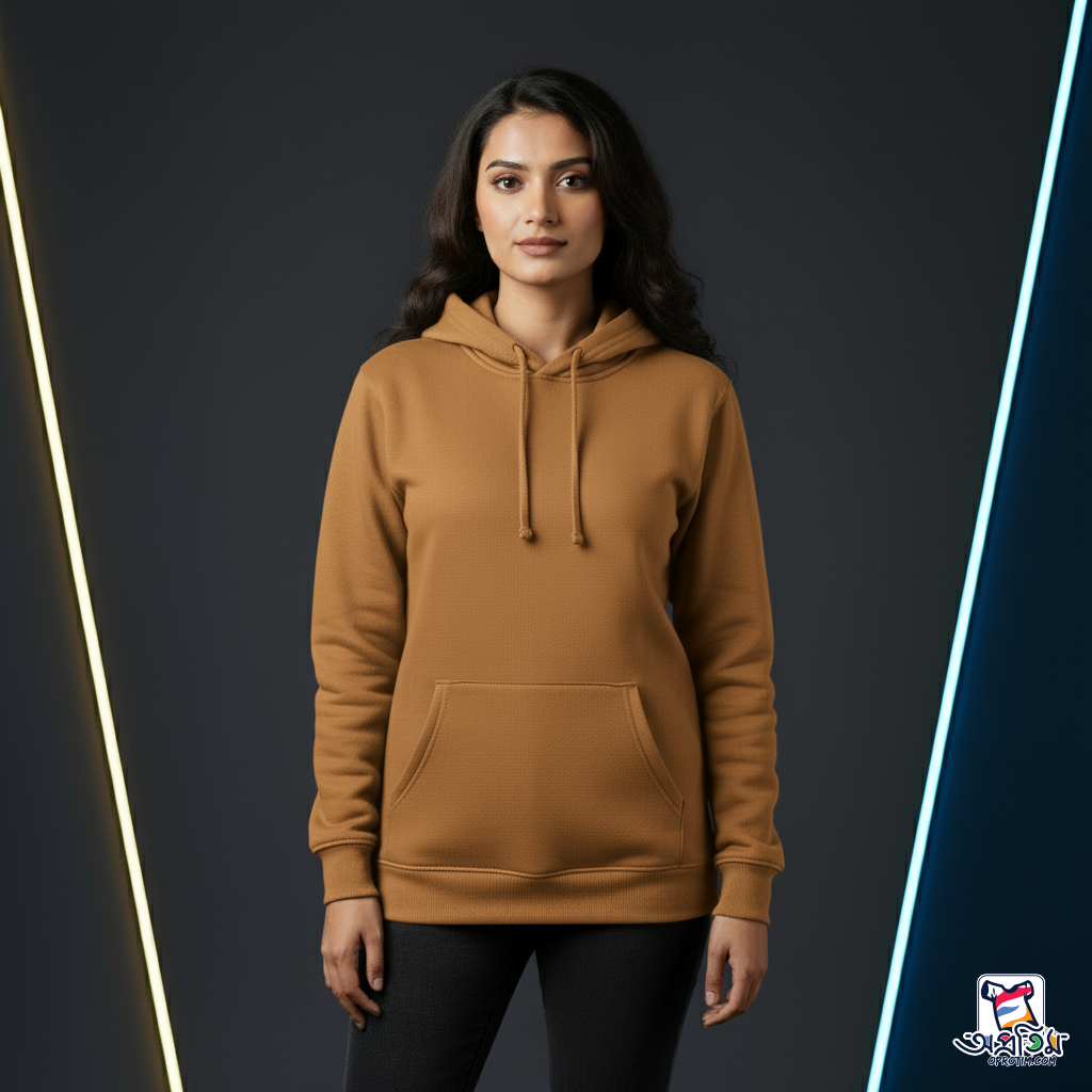 Exclusive Brown/Coffee Color Hoodie - Image 6