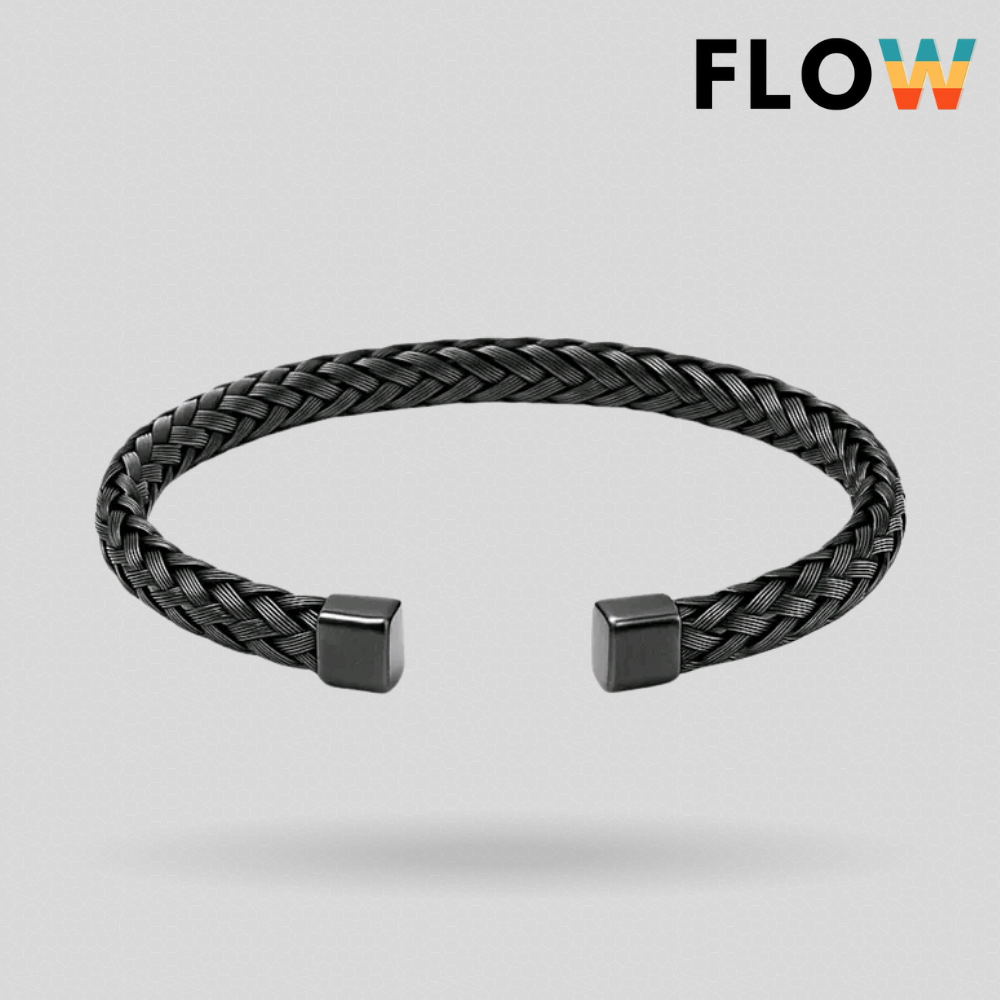 Woven Tannis Bracelet [Black]