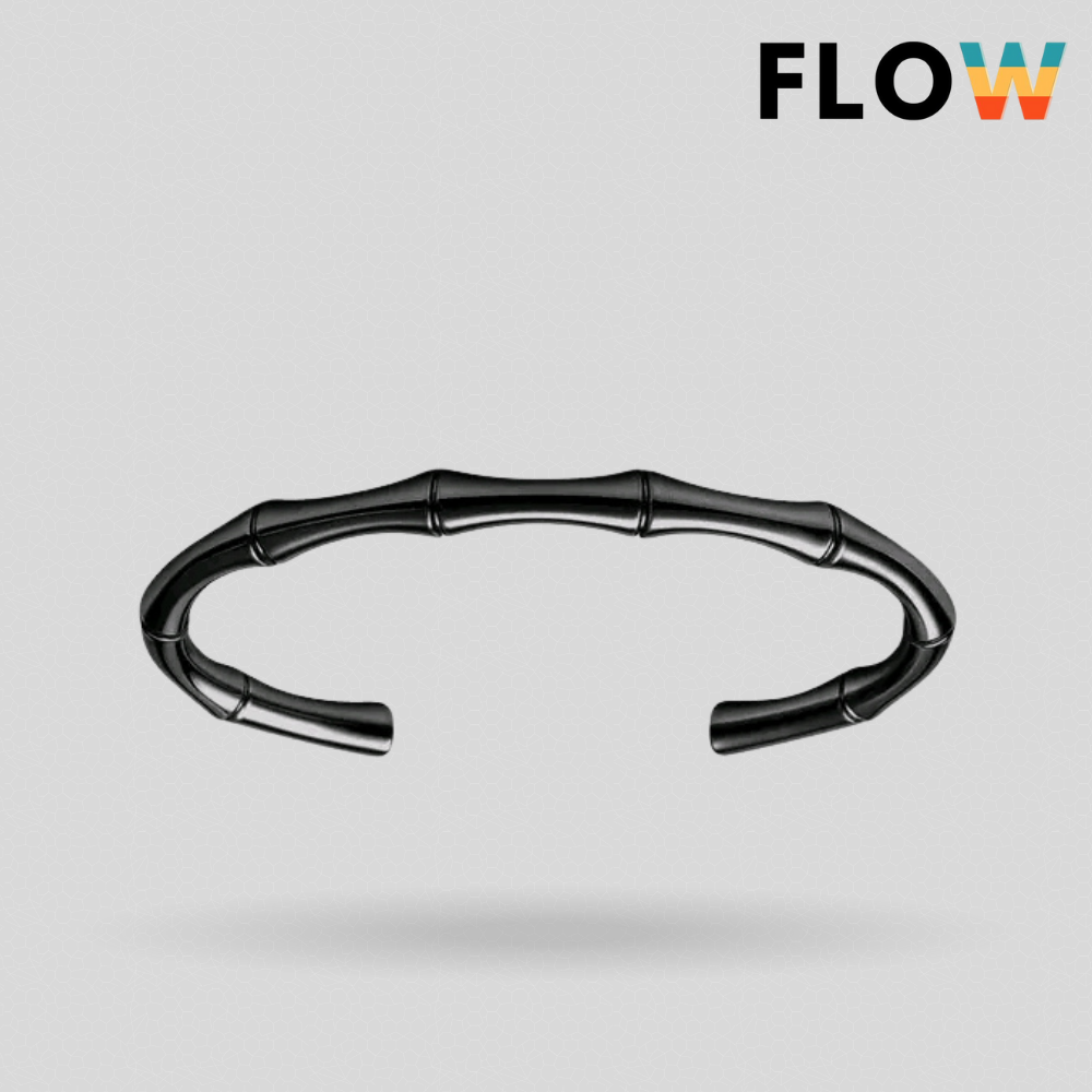 Bamboo Twisted Bracelet [Black]