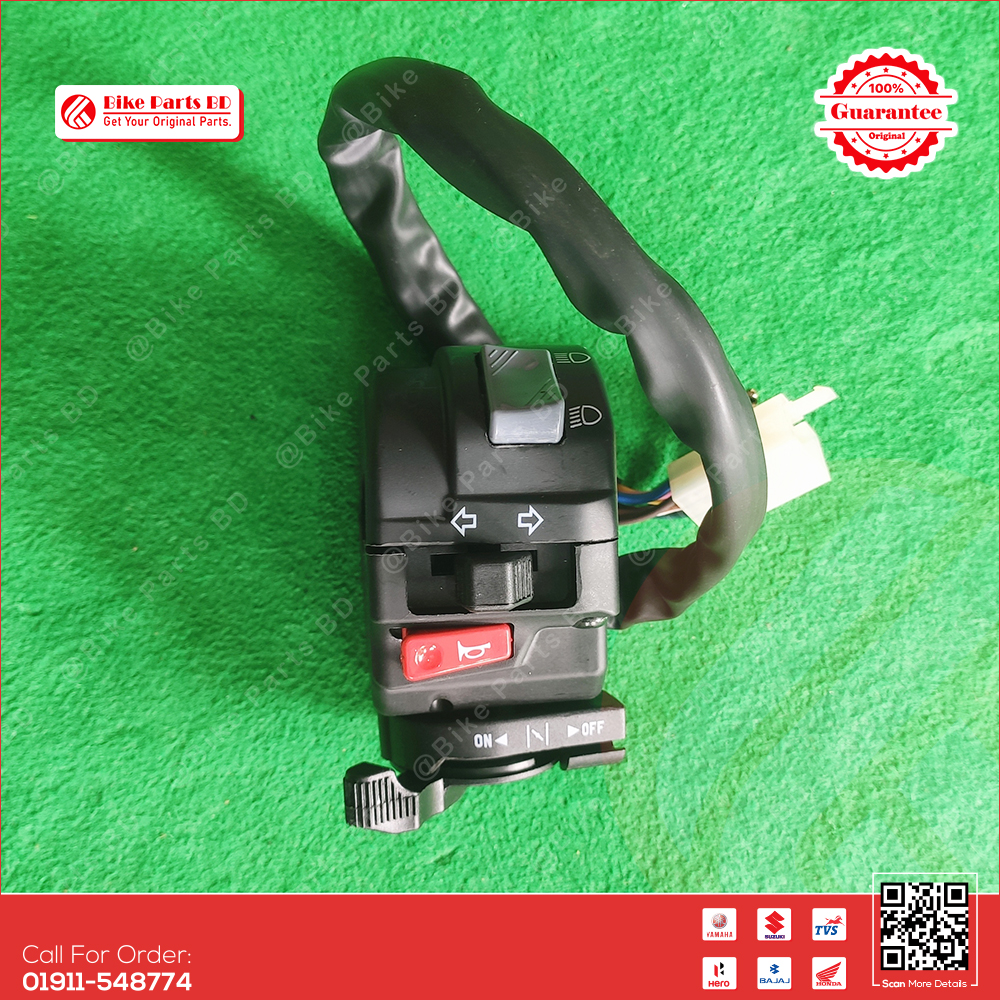 Switch Chapa (LH) for Yamaha Yamaha Saluto 125 bike. thumbnail 2