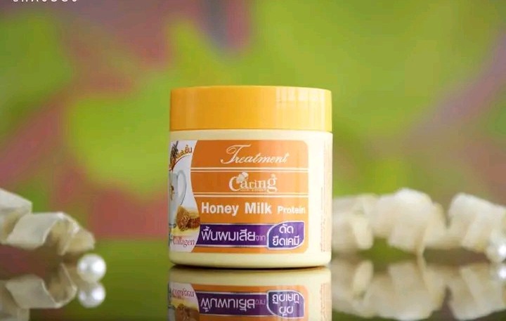 Caring Hair Treatment Mask Honey milk protein