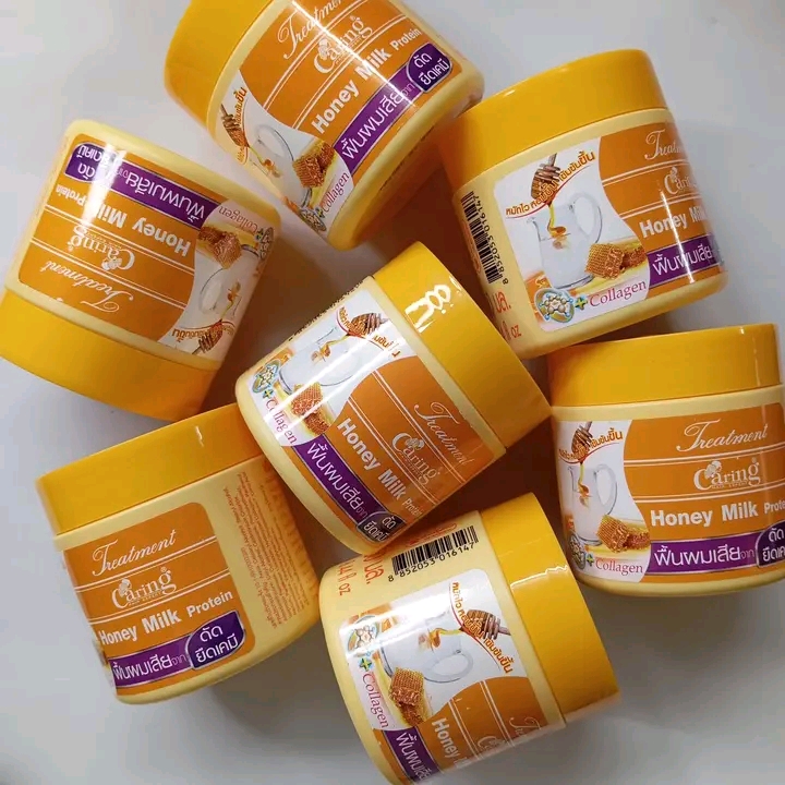 Caring Hair Treatment Mask Honey milk protein_img_2