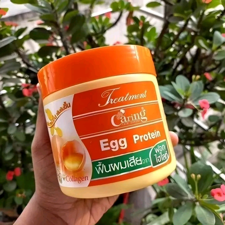 Caring Hair Treatment Mask Egg protein_img_2