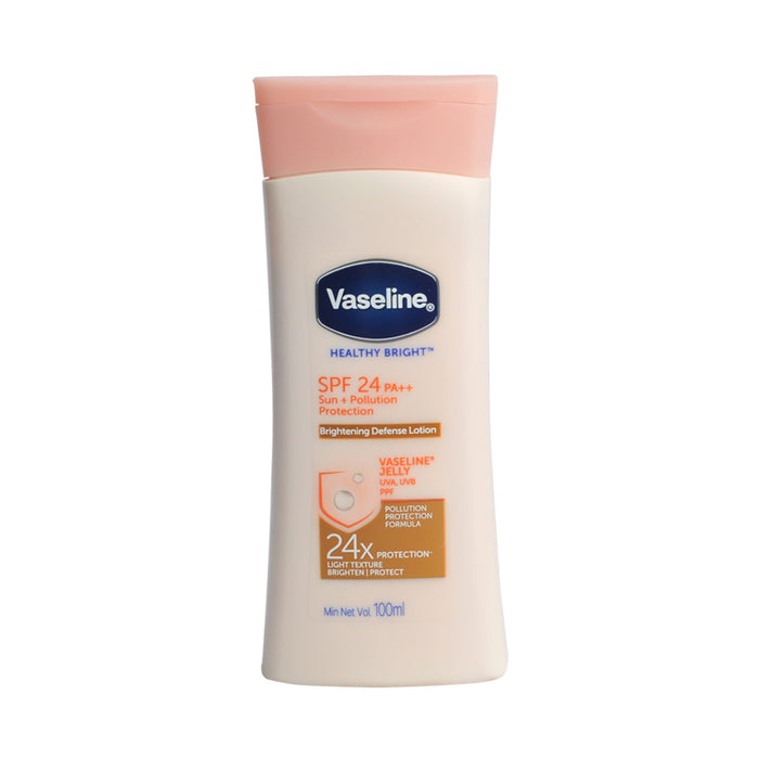 Vaseline Healthy Bright SPF 24 pa++ sun-pollution brightening protection lotion  (100ml)