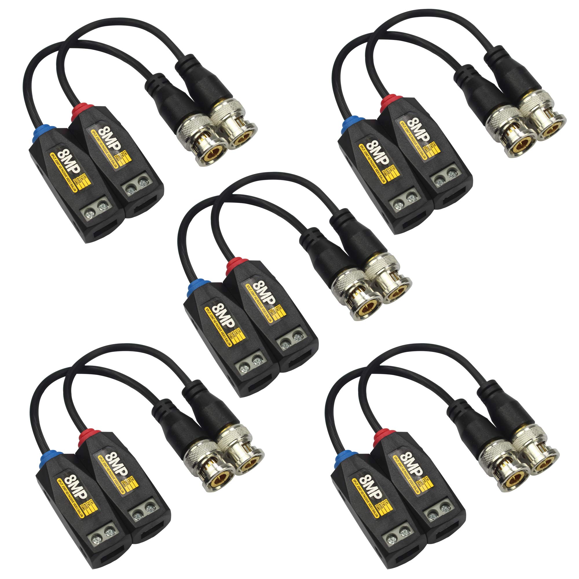BNC Jack Video Balun with 2.1mm Power Connector – 8MP Rear View Compatible_img_2