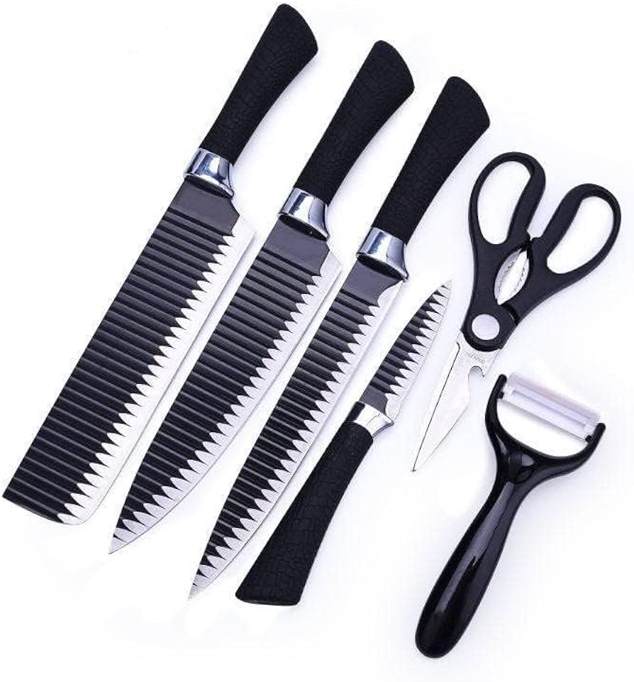 Non-Stick Stainless Steel Knife Set – Complete Kitchen Tools_img_3