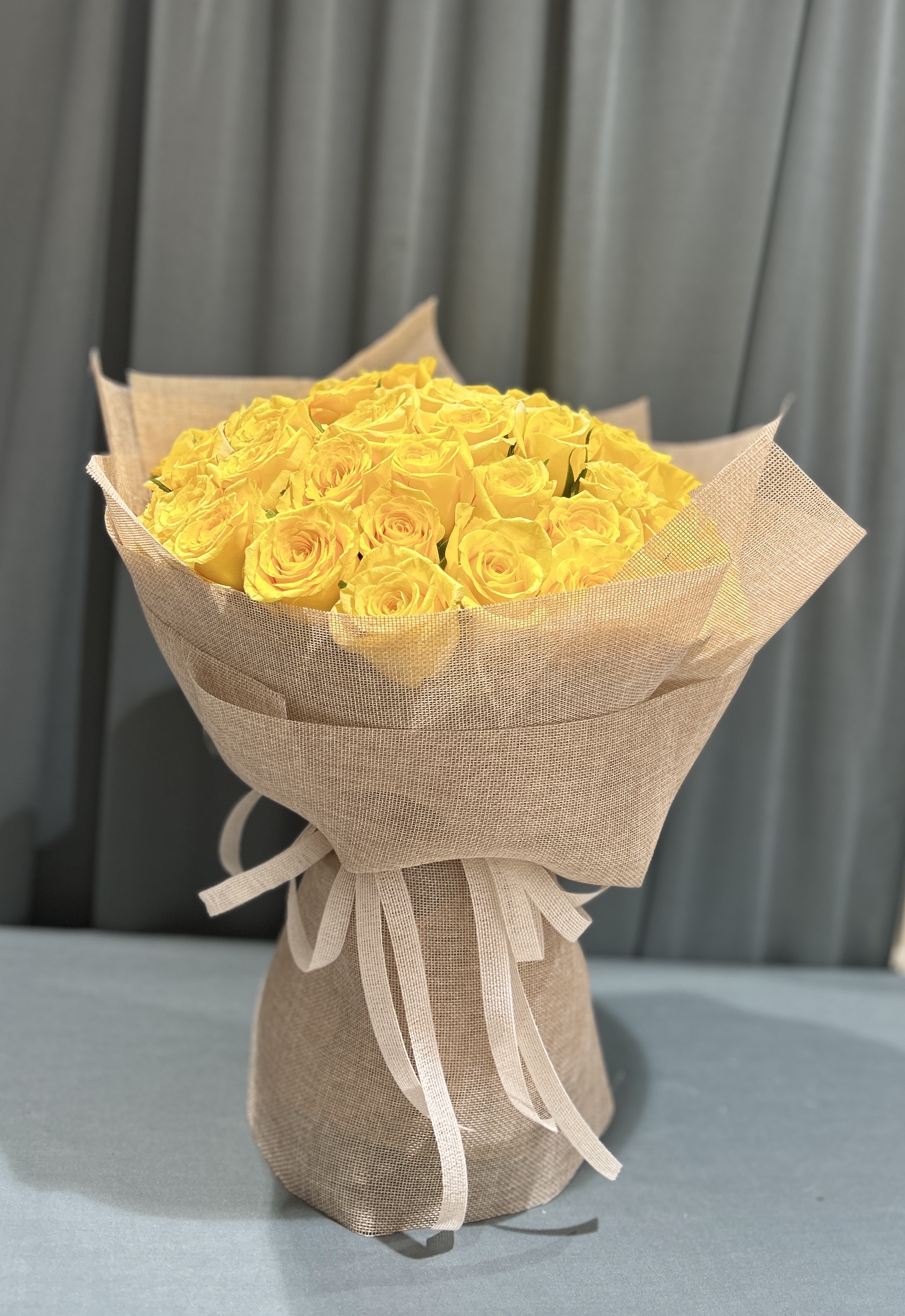 Yellow & browBrown hand bouquet_img_1