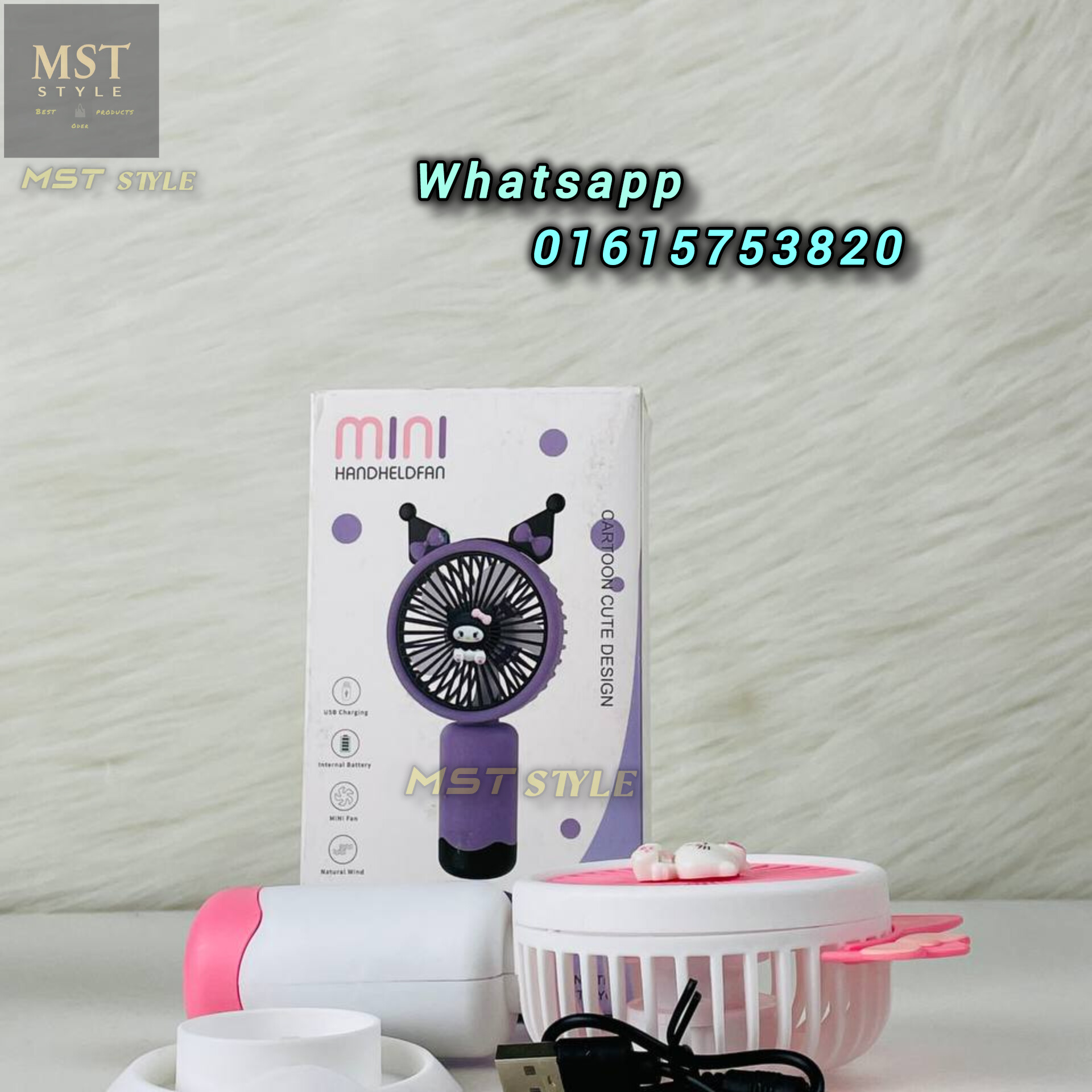 Mini Handhed Cute Fan S13-F1196