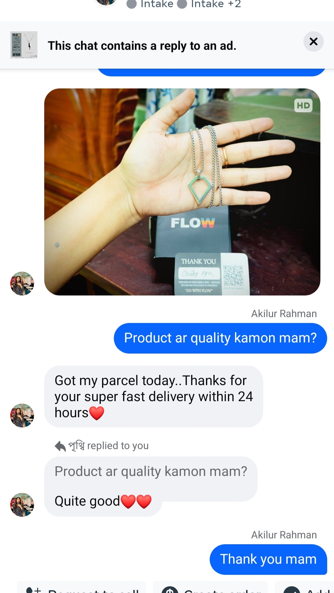 Customer review