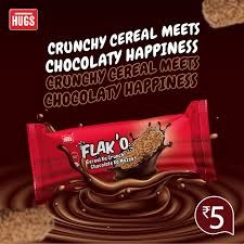 HUGS Flako - Chocolate Cereal (30 pcs) Bars (300 g) - Image 3