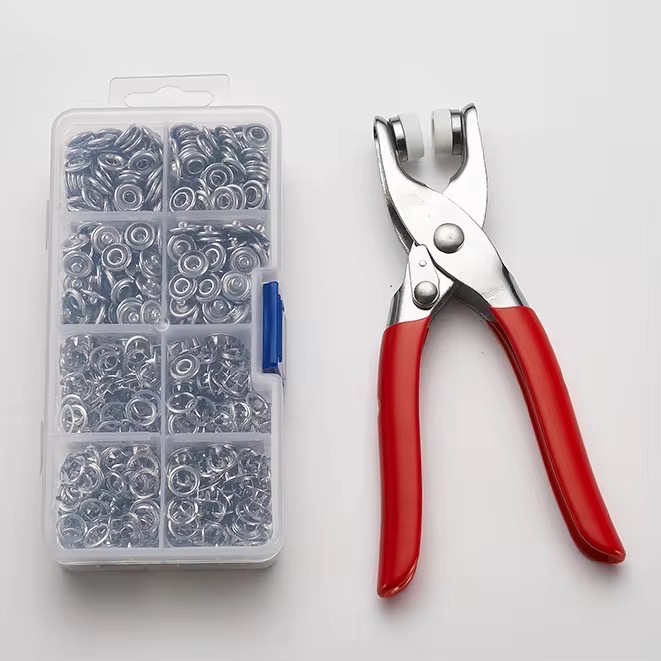 Metal Hand Press Snap Button Pliers Kit – Make DIY Projects Easy & Perfect!