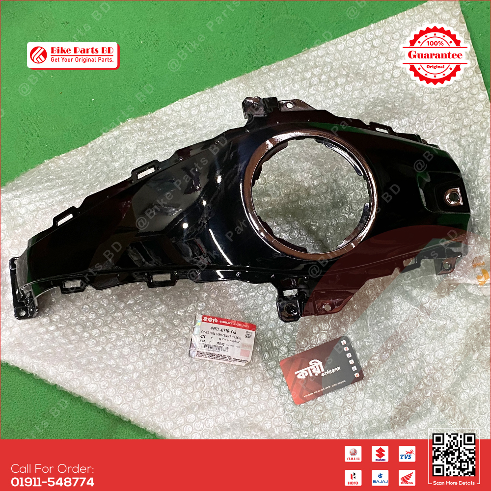 Cover Top (Glossy black) for Suzuki  Gixxer & Gixxer SF Fi Abs bike.