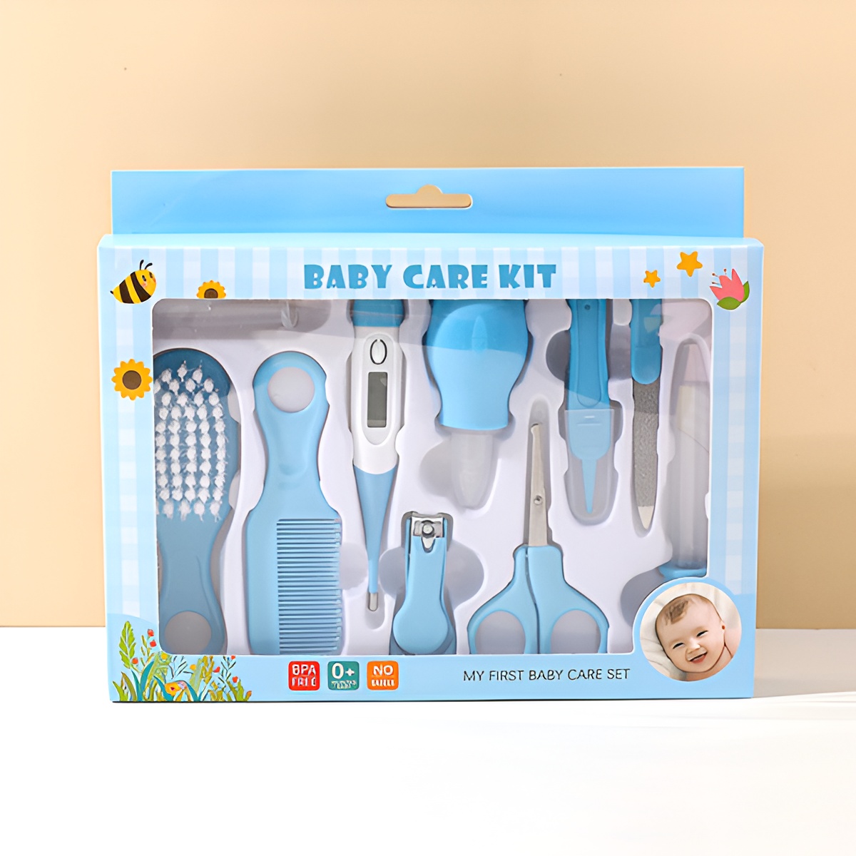 10-Piece Baby Care and Grooming Kits