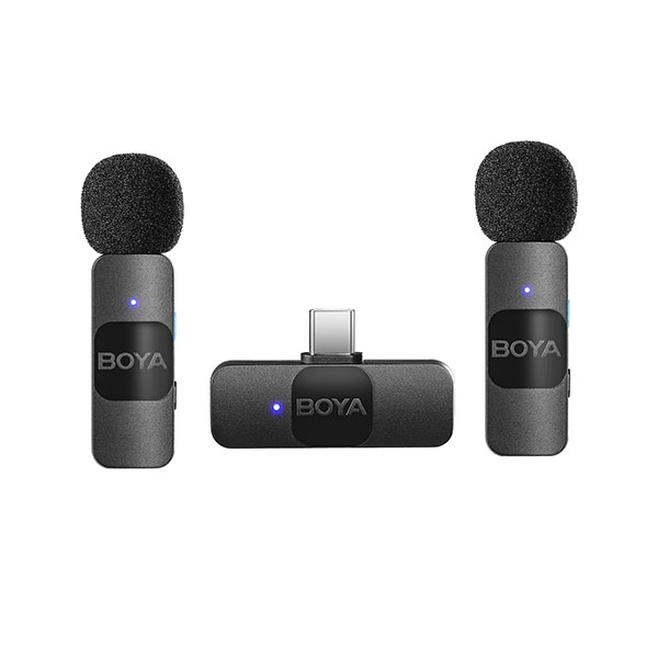 BOYA BY-V20 Wireless Microphone For Type-C Devices (1:2)