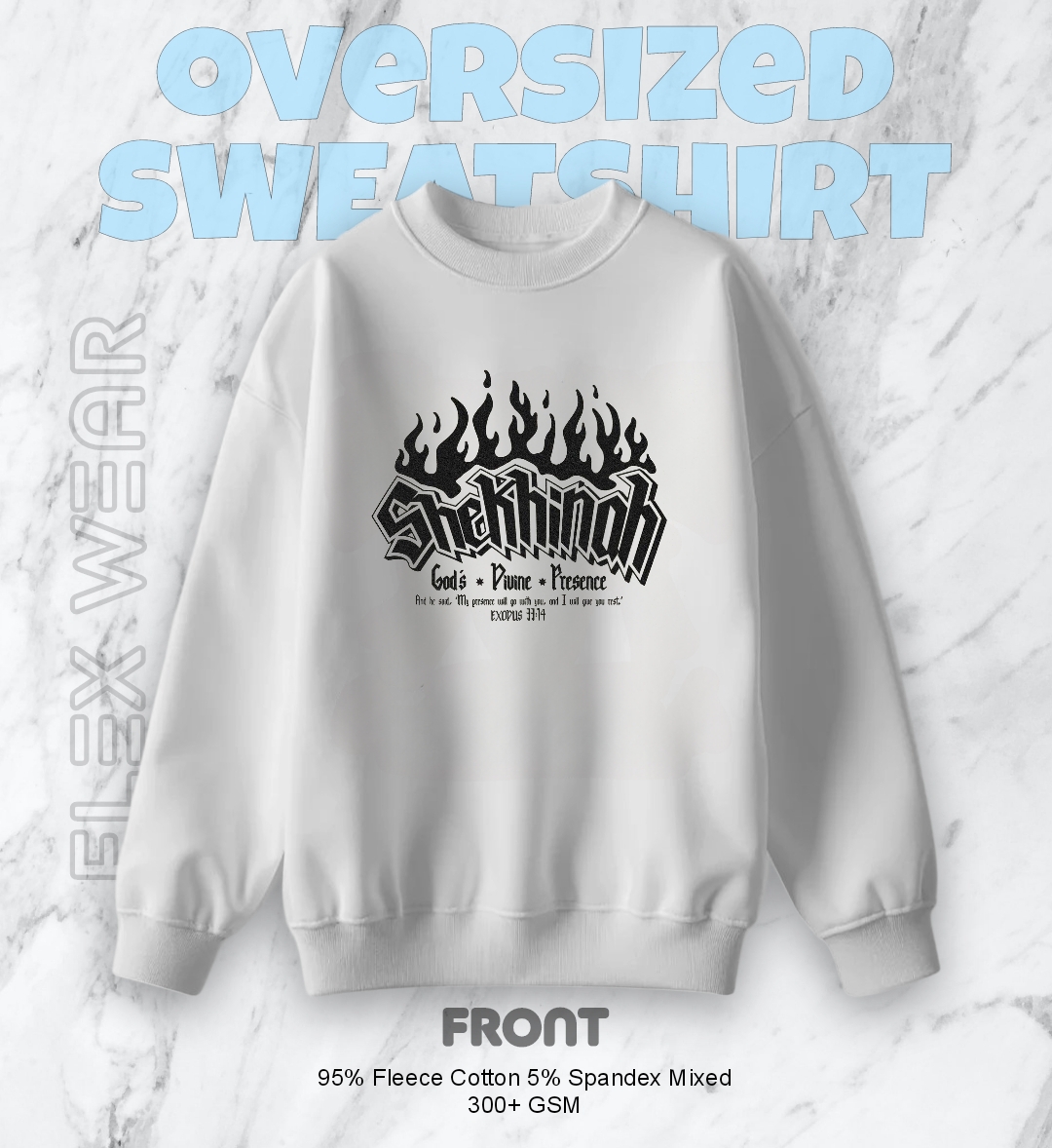 Shekhinah Oversized Sweatshirt