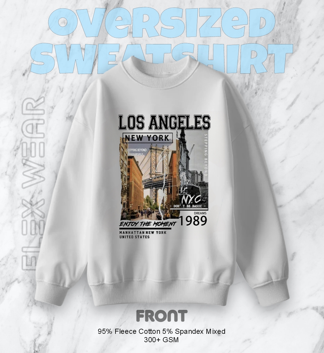 Los Angeles Oversized Sweatshirt