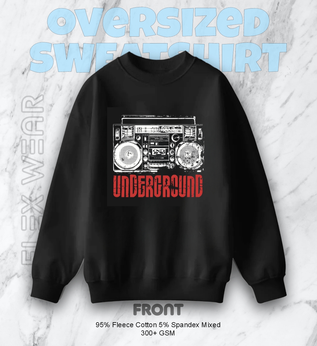 Underground Oversized Sweatshirt