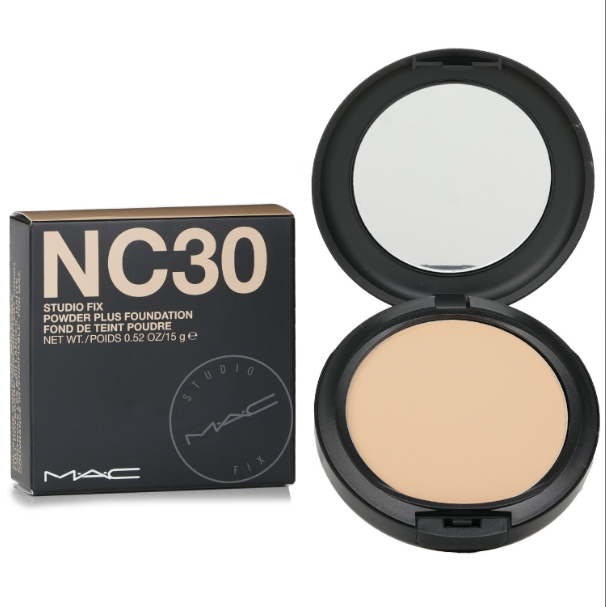 MAC Studio Fix Powder Plus Foundation – NC 30 (0.52 oz / 15 g) (MAC3)
