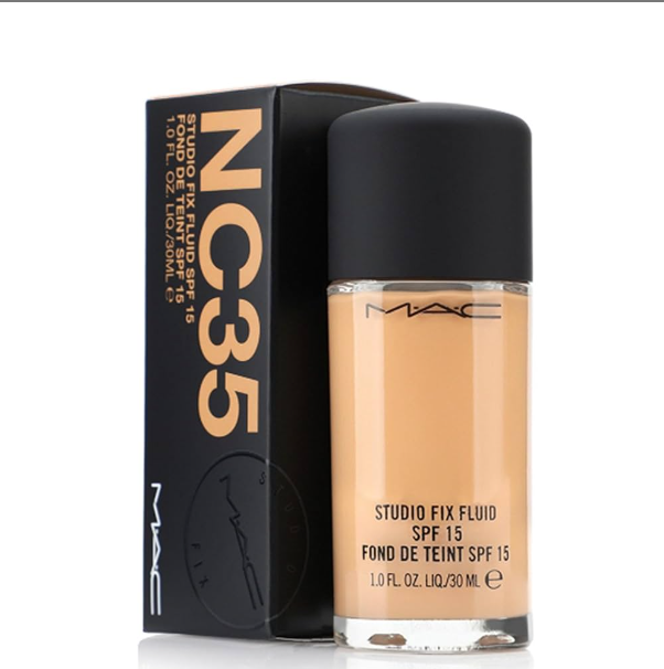 MAC Studio Fix Fluid SPF 15 – NC35 (30ml) (MAC6)