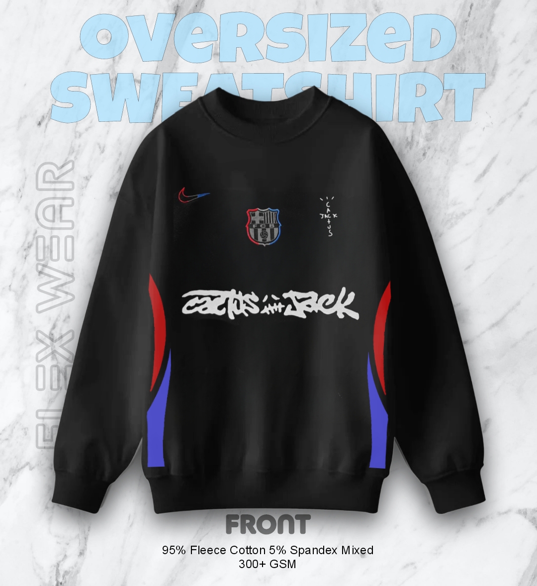 Barca Oversized Sweatshirt