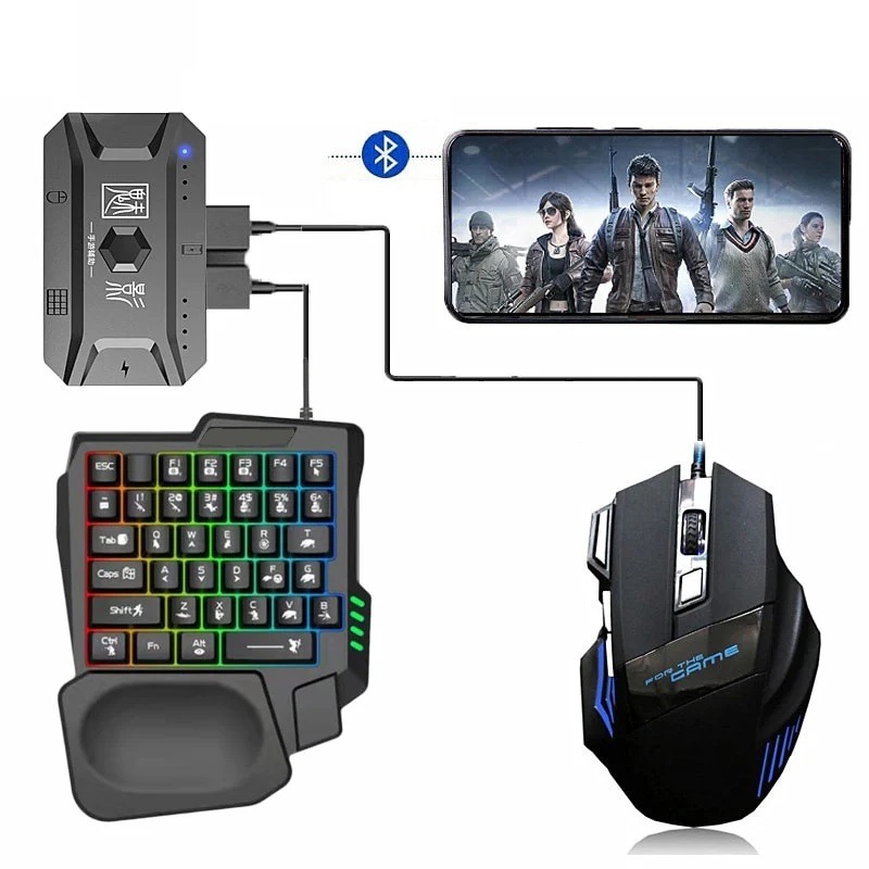 GearUP K190 Mobile Gaming RGB Keyboard & Mouse Combo - Price in Bangladesh
