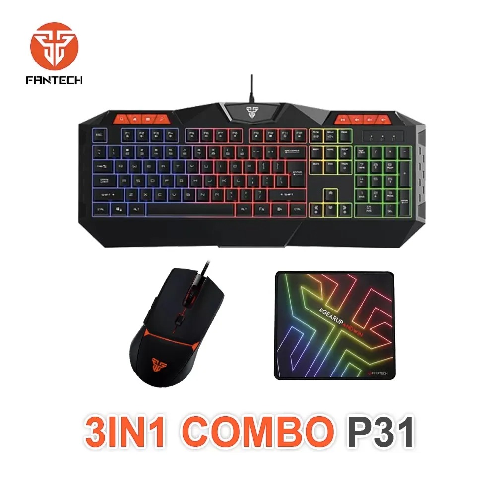 Fantech P31 Keyboard, Mouse & Mousepad Combo -  Price in Bangladesh
