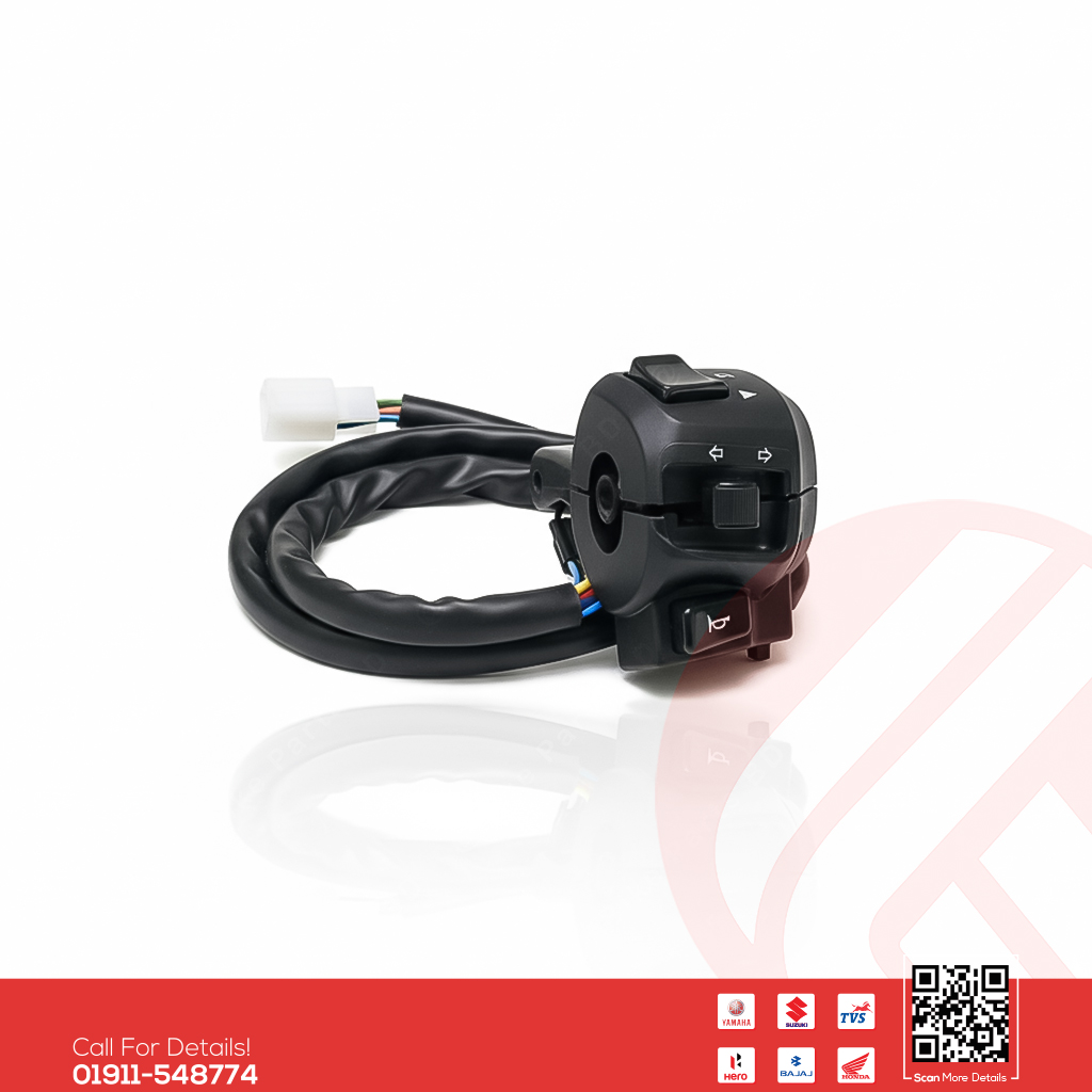 Switch Chapa (LH) for Yamaha FZS V2 bike.
