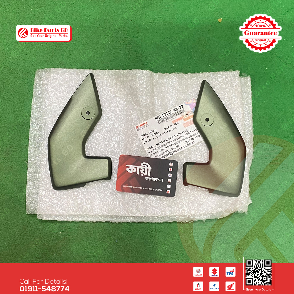 Headlight kan for Yamaha FZS V4 (Cyber Green) bike.